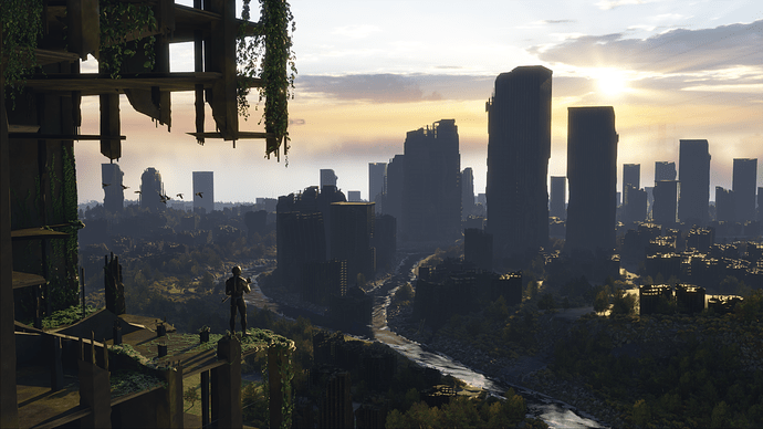 Destroyed city  Final version128 4K