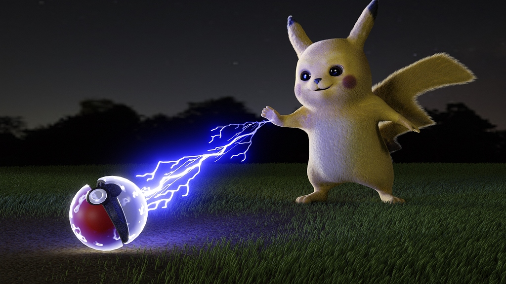 Pikachu (Detective Pikachu fan art) - Finished Projects - Blender ...