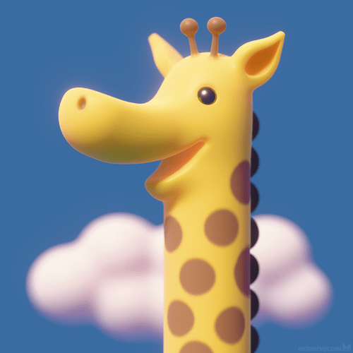 metin-seven_3d-modeler-toy-character-designer_cartoon-comic-cute-giraffe