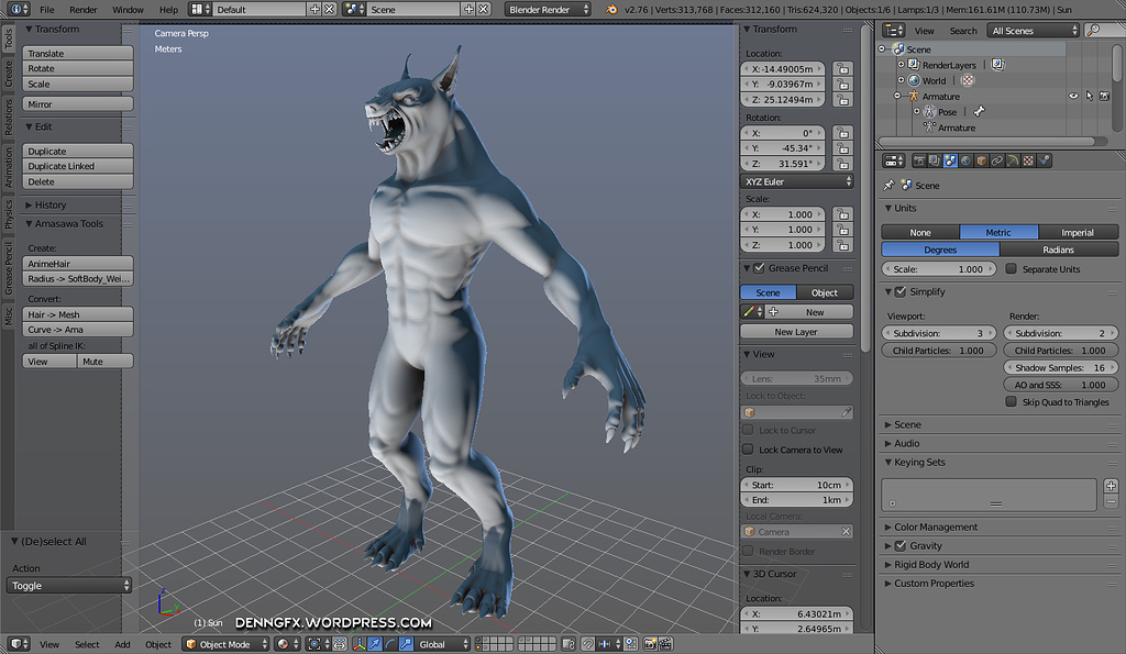 Realistic Wolf (Blender Cycles) - Works in Progress - Blender Artists  Community