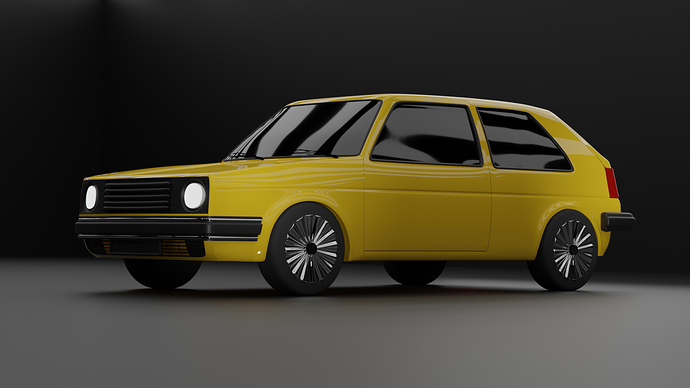 Golf 2 garasje render pre 2