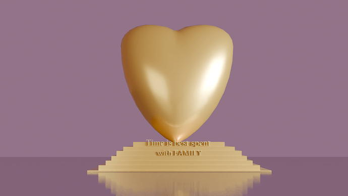 For my family