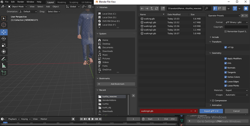 Unable To Export Texture As Part Of Glb - Materials And Textures ...