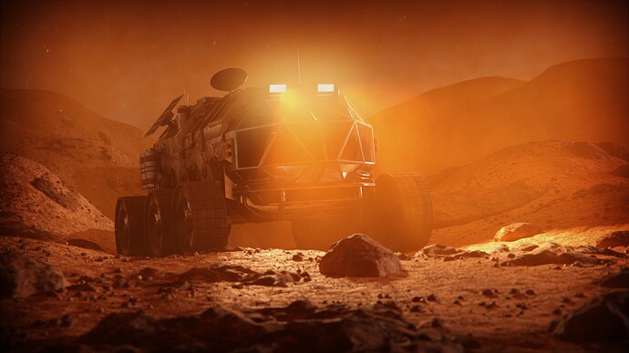 Mars Rover Final Render 7