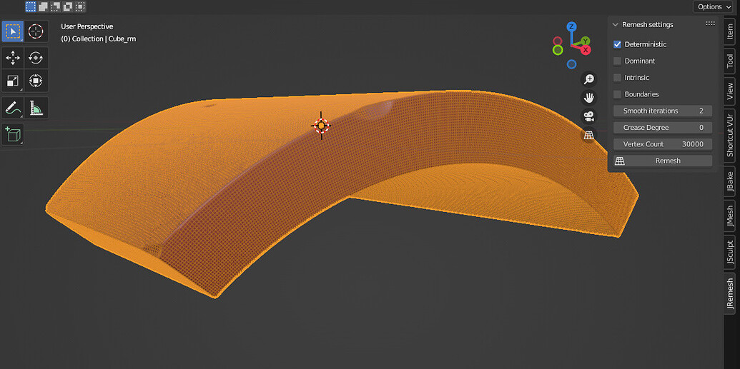JRemesh Addon For Quad Remeshing - Released Scripts And Themes ...