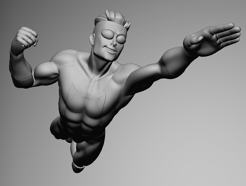 INVINCIBLE - 3D Model and Rig - Finished Projects - Blender Artists ...