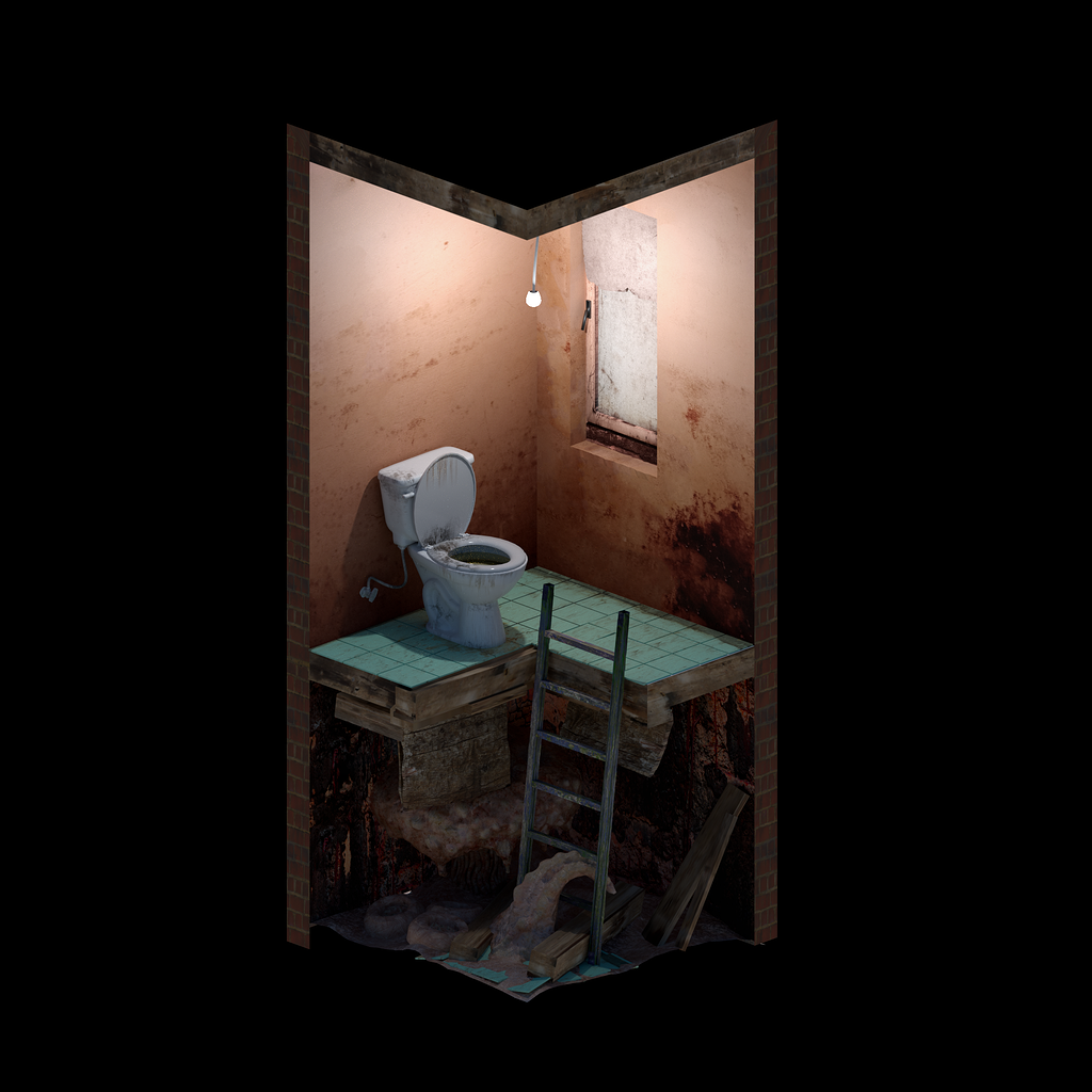 dystopian interior - Finished Projects - Blender Artists Community