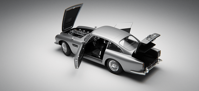 Aston Martin DB5 James Bond Studio 10