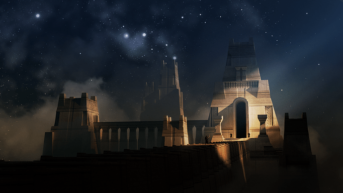High Temple paintover