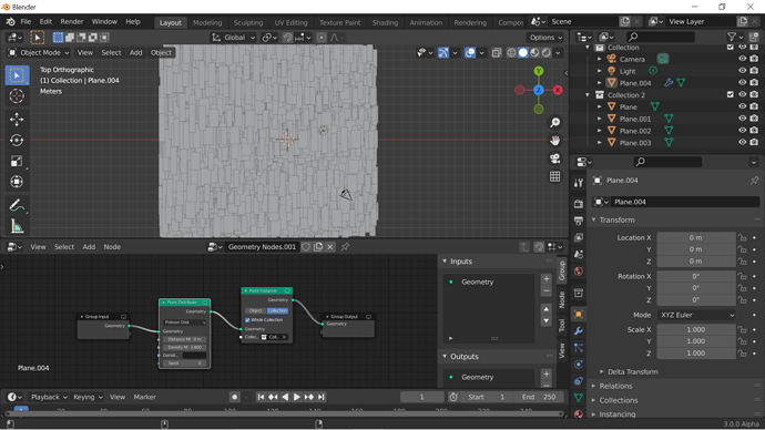 2D arrays of meshes with random parameters - how? - Modeling - Blender ...