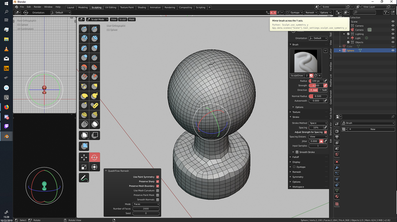 Quad Remesher Auto-retopologizer - #303 By Frozen_Death_Knight ...