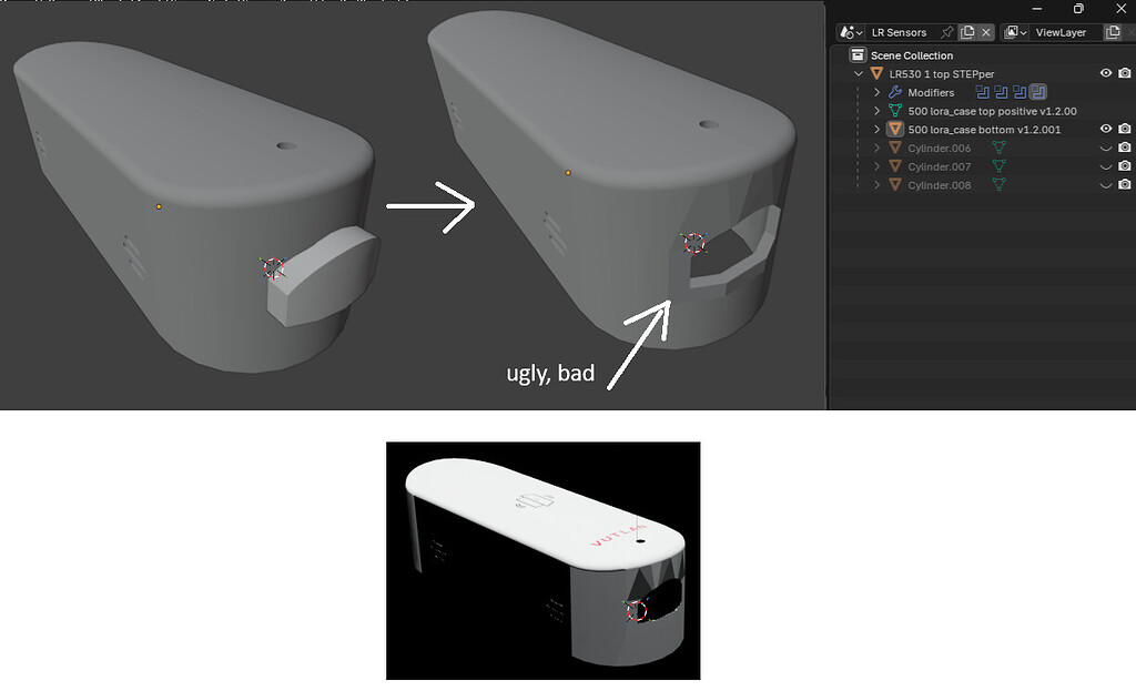 Boolean substract ugliness - Modeling - Blender Artists Community