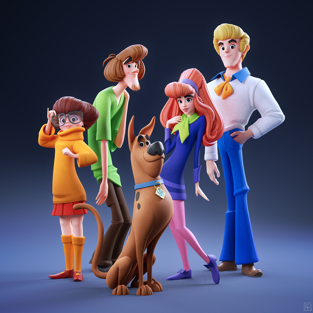 All scooby online doo characters