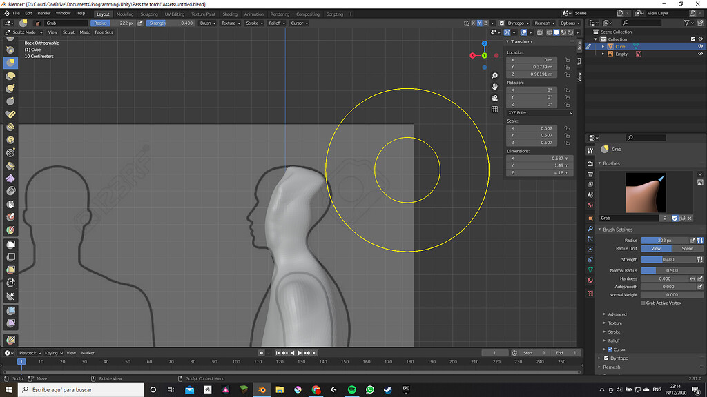 Sculpting problem - Modeling - Blender Artists Community