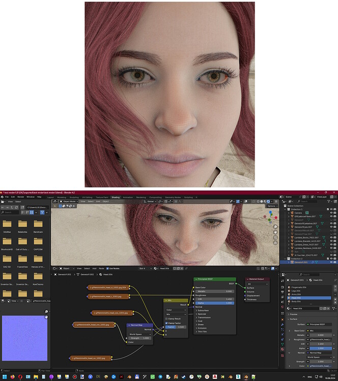 Problem with mesh shading while Cycles render - Materials and Textures ...
