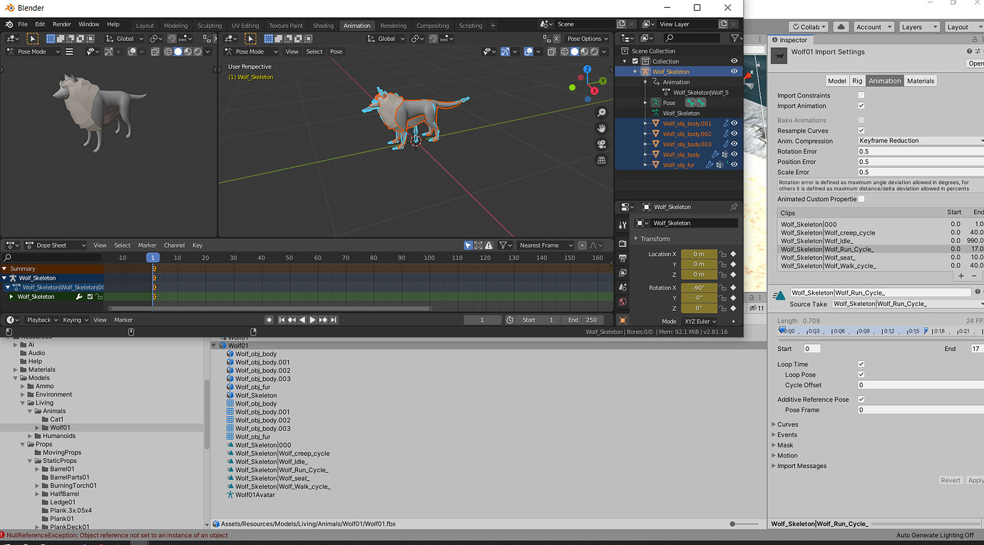 How to import fbx with animations? - Animation and Rigging - Blender ...