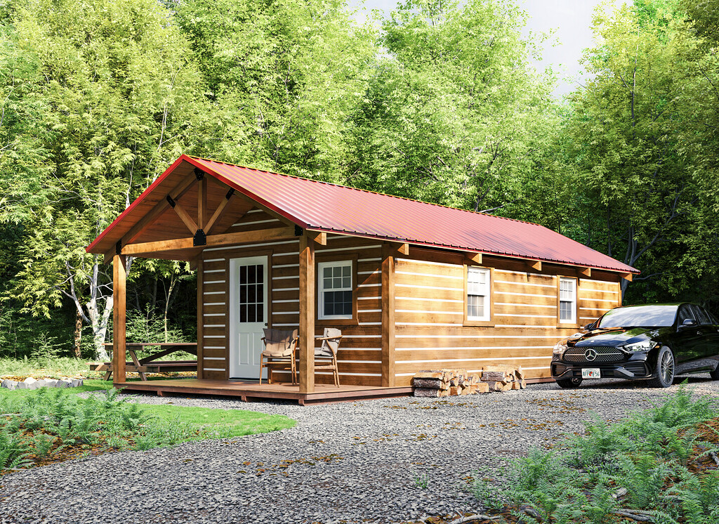 Appalachian Cabin - Finished Projects - Blender Artists Community