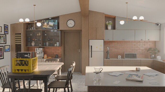 final render interior design