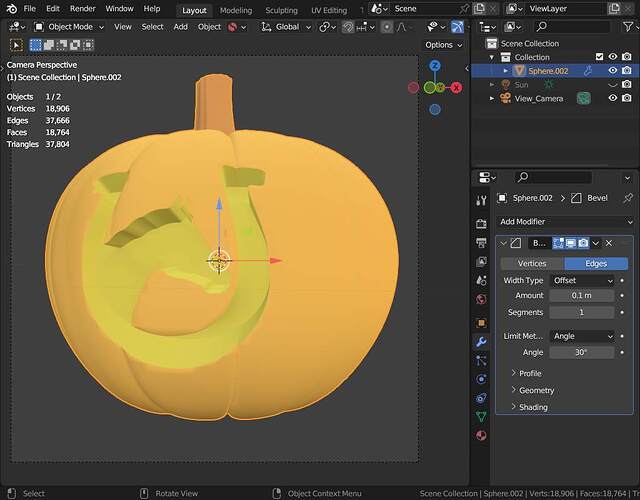 MyBeveledPumpkin