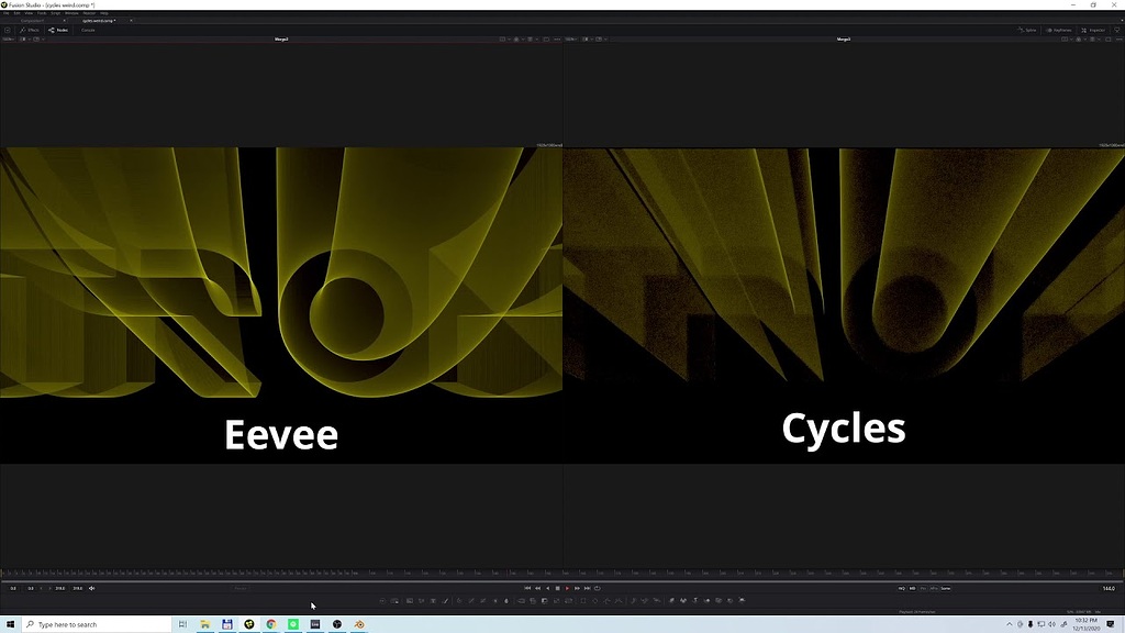 Eevee & Cycles motion blur - fundamental difference? - Lighting and ...