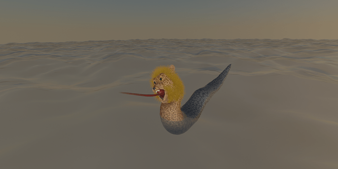 Frame 48 of 70 (Yaldabaoth doing a funny expression)