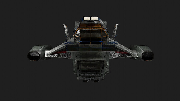 SPACESHIP RENDER 2