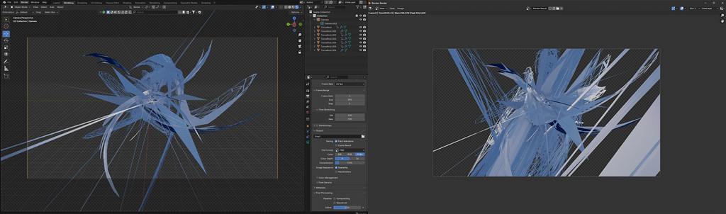 Render stuck on random view + not matching camera - Lighting and ...