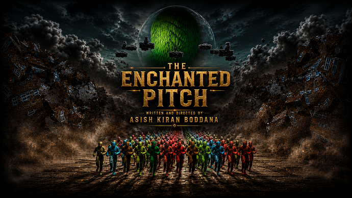 THE ENCHANTED PITCH POSTER