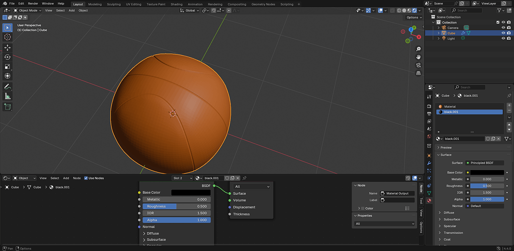 Color is not showing up in blender when I assign a material - Modeling ...