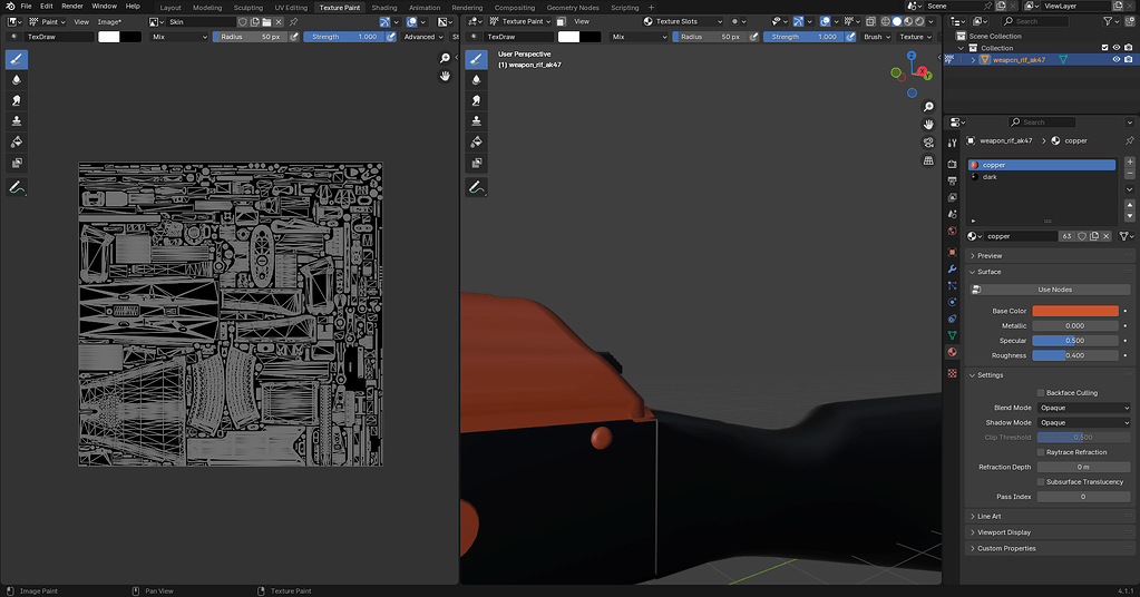 Issues to extract the texture with color - Materials and Textures ...