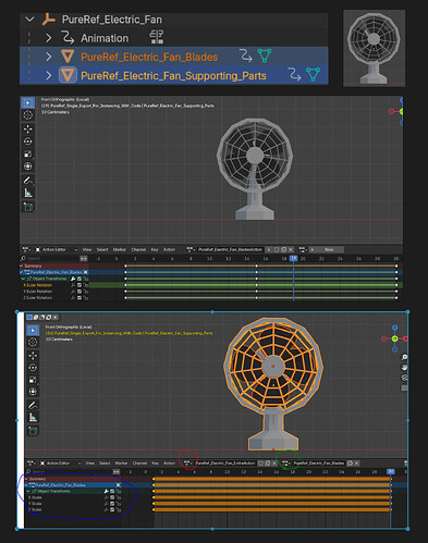 Mutiple Animation for an object with 2 meshes - Basics & Interface ...