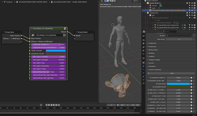 Custom EEVEE shader texture transparency help! - Materials and Textures ...