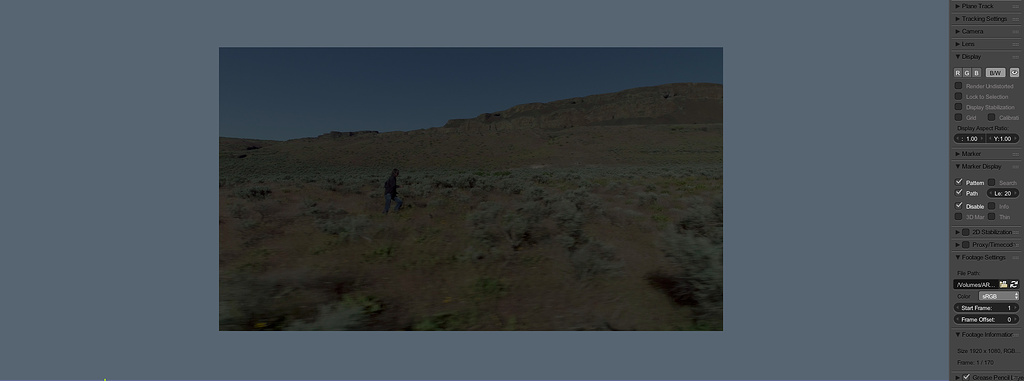2.79 Dark Footage in Motion Tracker - Compositing and Post Processing ...
