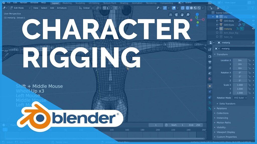 Mesh wont move with armature in pose mode - Animation and Rigging ...