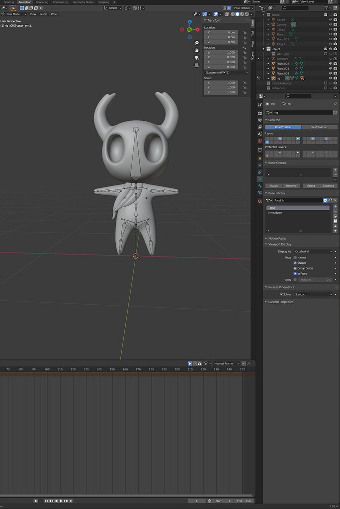 animation - Not every bone position is saved on the pose library - Blender  Stack Exchange
