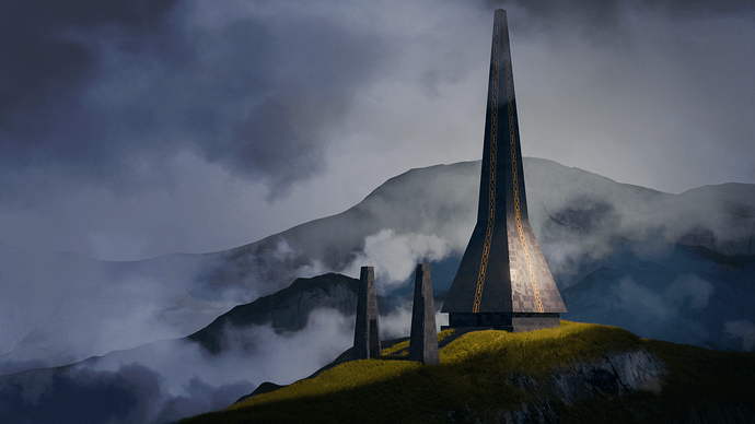 Blackrock Temple paintover