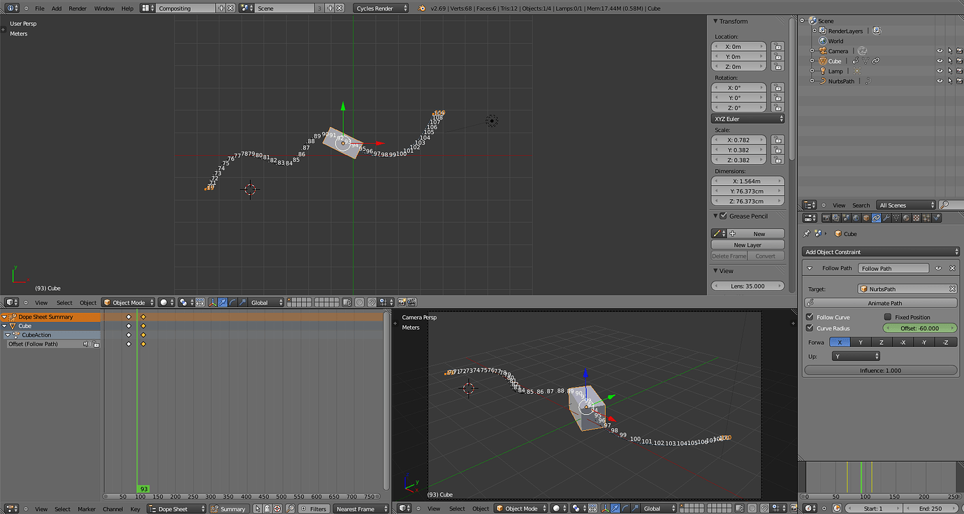 Timing with motion paths - Animation and Rigging - Blender Artists ...