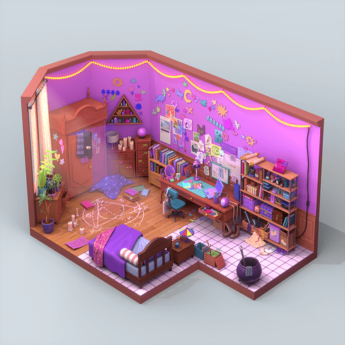 Stephanie's Room - Finished Projects - Blender Artists Community