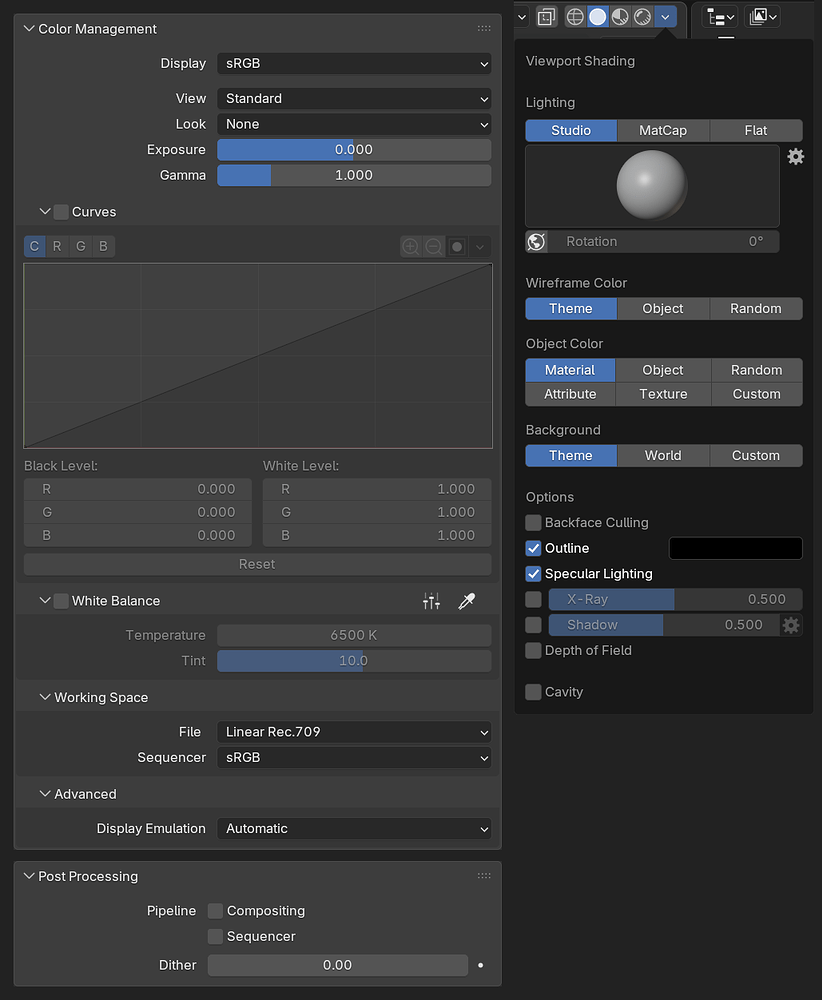 Viewport vs Render Result background (empty space) color mismatch ...