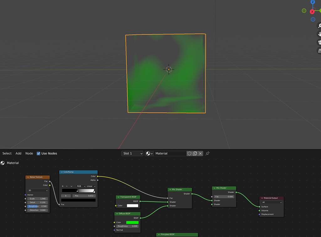 Transparent colored noise over material - Materials and Textures ...