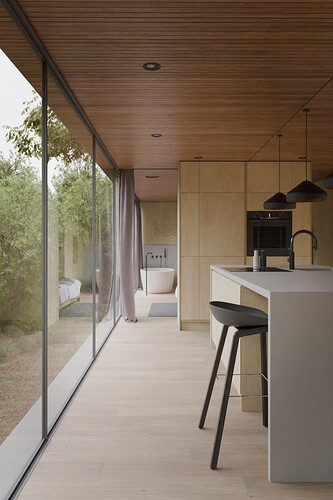 Render - Looking Glass Lodge - Interior 03