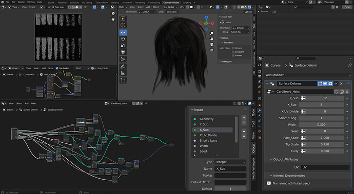 Geometry nodes: Radomize material on curves? - Materials and Textures ...
