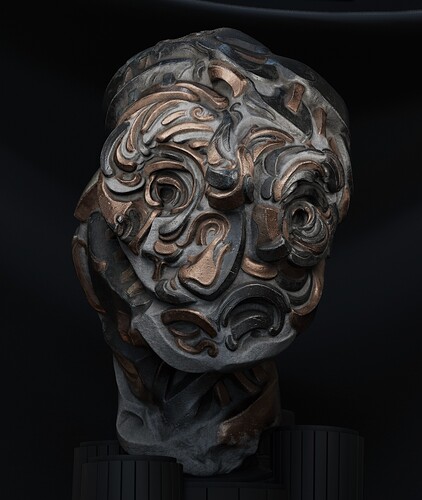 Sculpture-Metalllic
