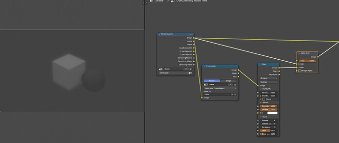 Glare and cryptomatte - Compositing and Post Processing - Blender ...