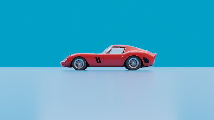 My Ferrari 250 GTO model - Finished Projects - Blender Artists Community