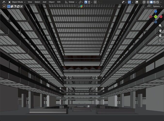 Recreating Eero Saarinen Bell Labs / Bell Works / Lumon (Severance) in ...