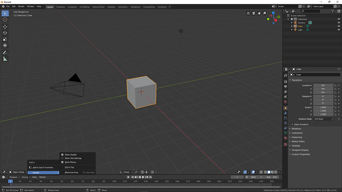 Object menu moving down? - Basics & Interface - Blender Artists Community