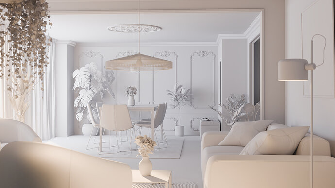 sorneguer.art_Flat.Barcelona.Clay.Renders_03