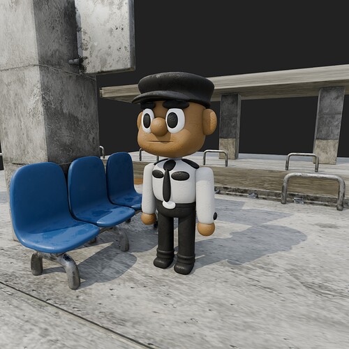 Officer clay Clay 4
