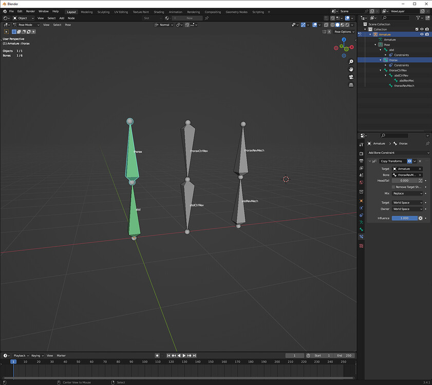 Spine Rig Animations Example Reverse Spine - Animation and Rigging - Blender Artists Community